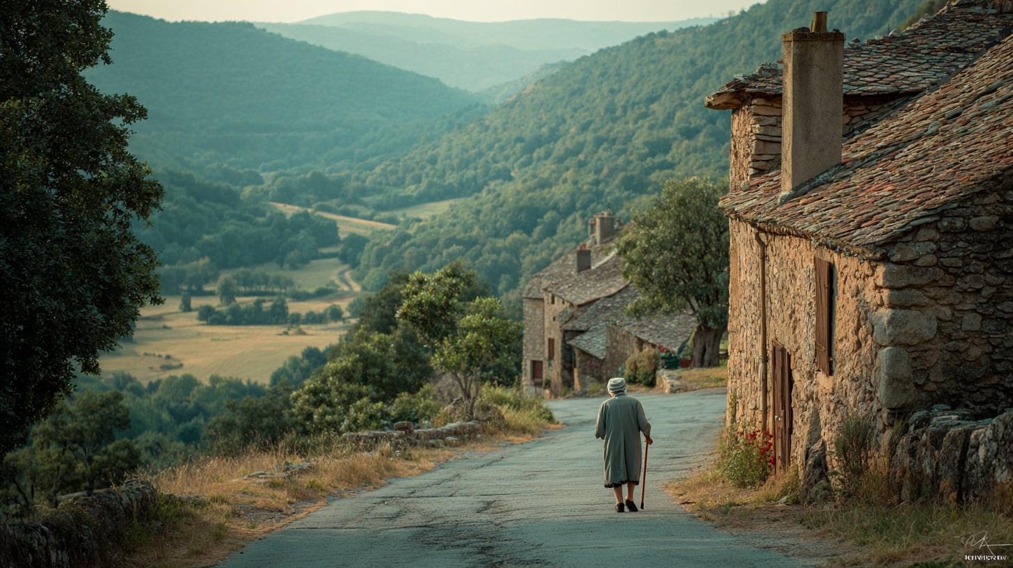 Vivre et vieillir en Aveyron entre isolement géographique et solidarité locale